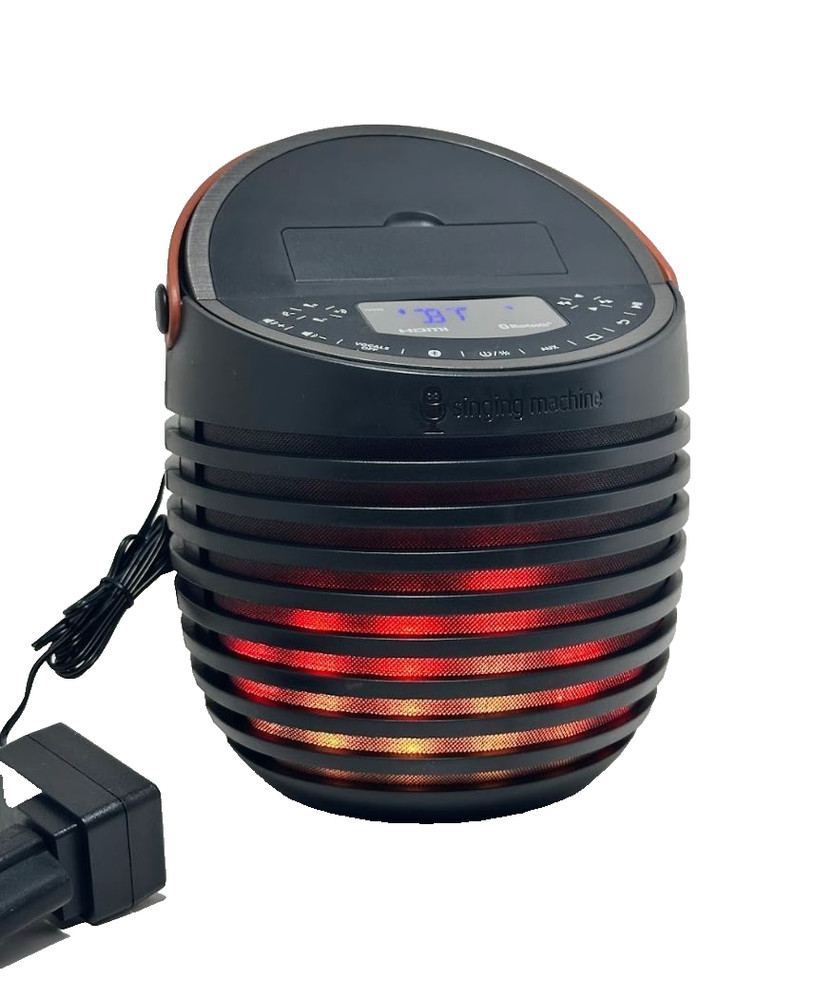 Singing Machine SingCast One Casting Bluetooth Karaoke System Wireless Mic.