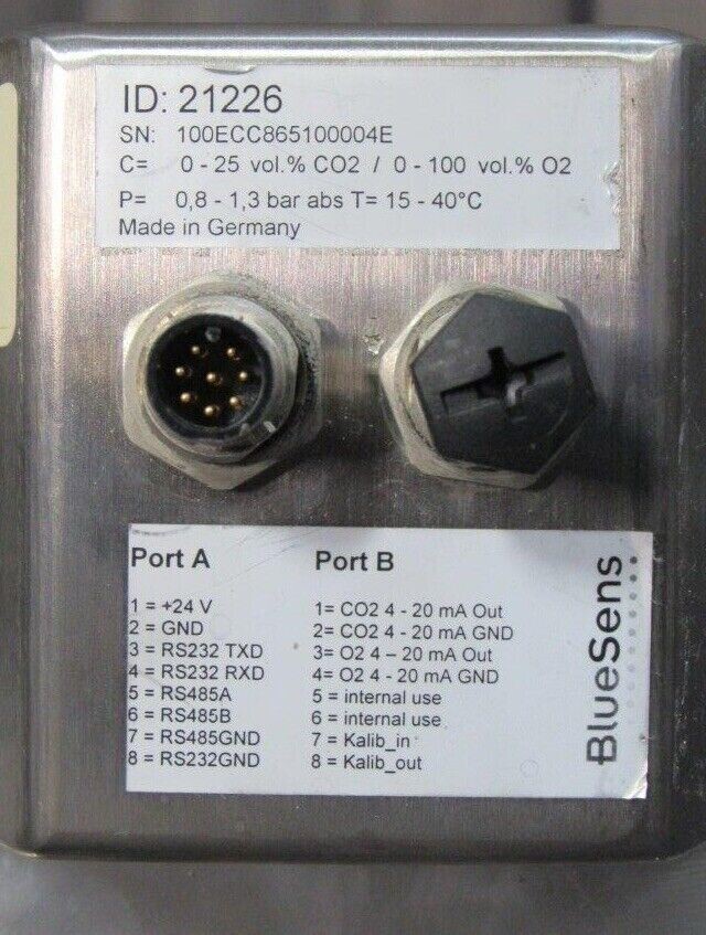 BlueSens BlueInOne Cell CO2/O2 Lab Gas Analyzer