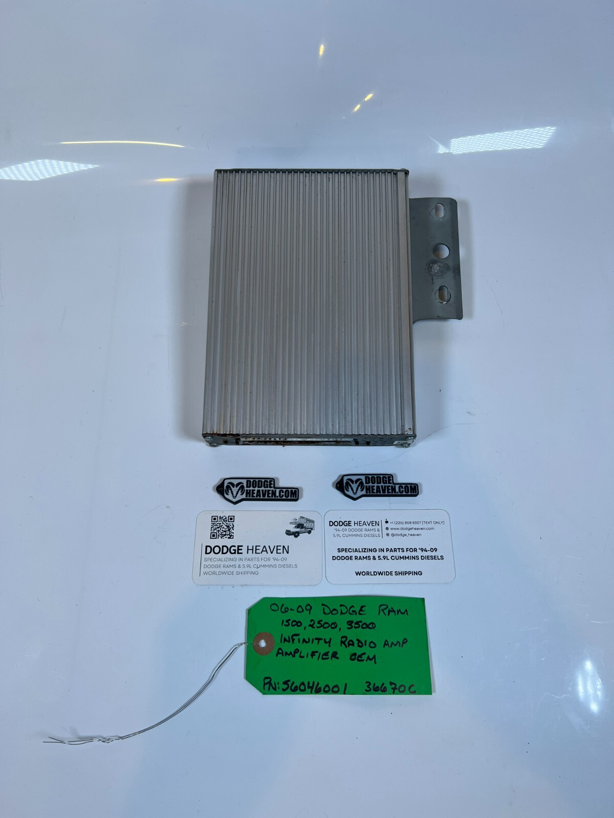 OEM 2006-2009 Dodge Ram Infinity Radio Amp / Amplifier 56046001 1500 2500 3500