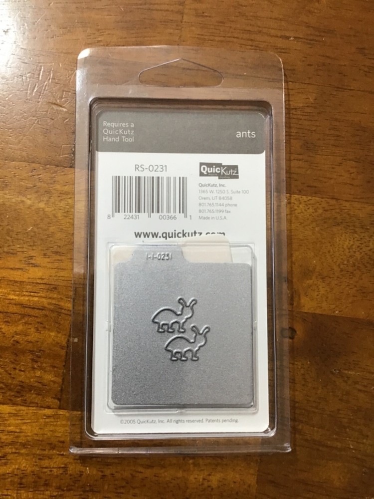 QUICKUTZ ANTS 2x2 Die. RS-0231…New
