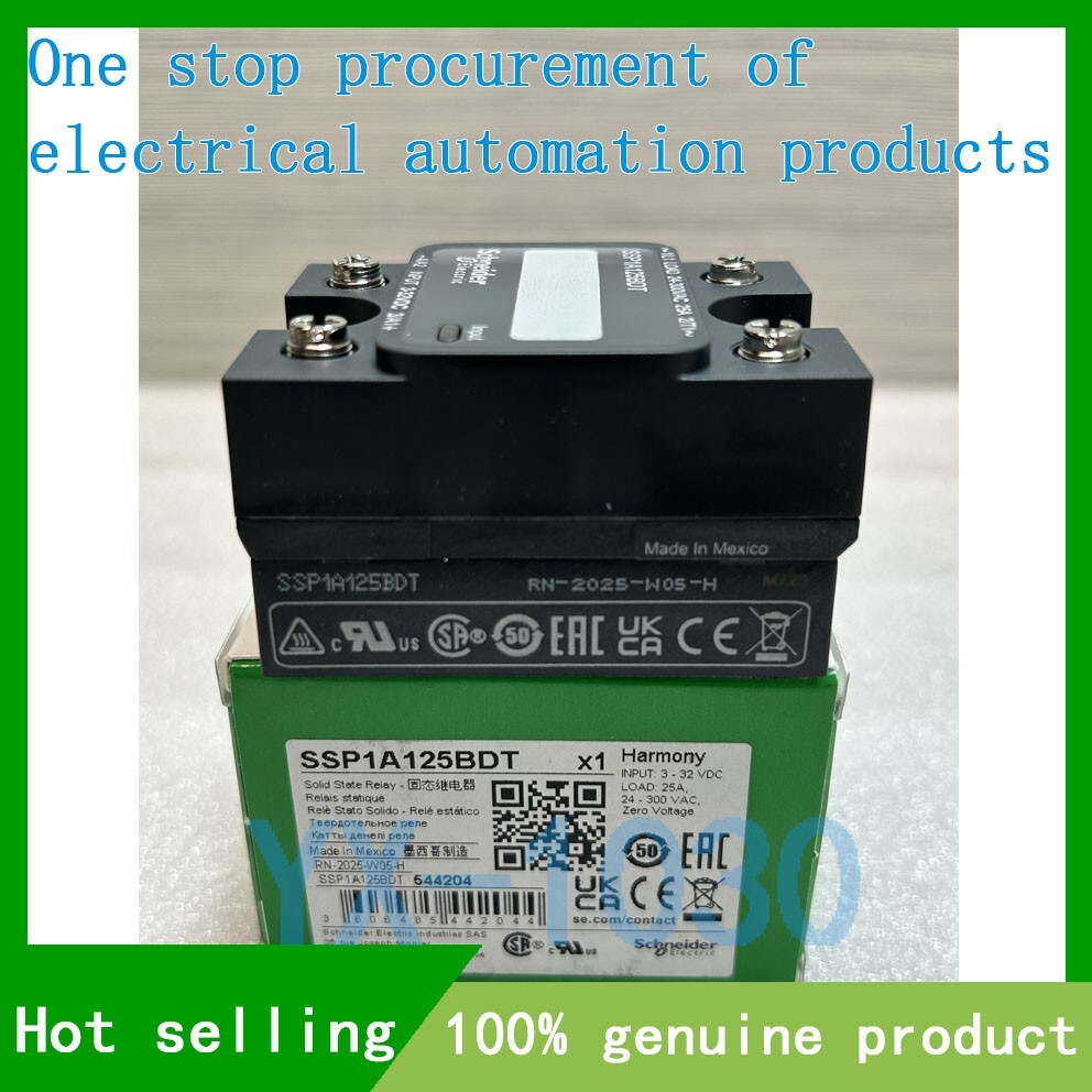 Original Schneider SSP1A125BDT solid state relay panel mount