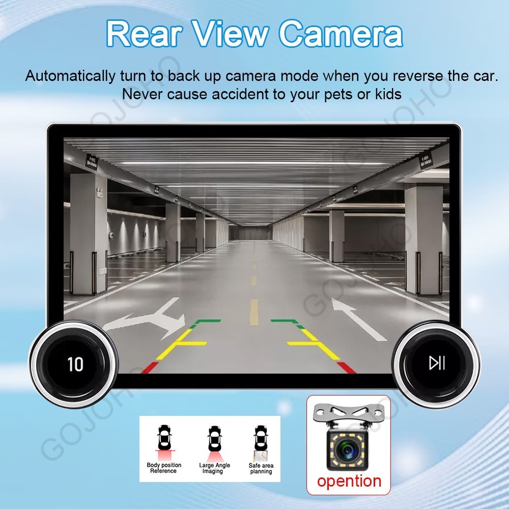 4+64GB For Toyota Sienna 2004-2010 Android 13 Car Radio GPS Stereo Navi CarPlay