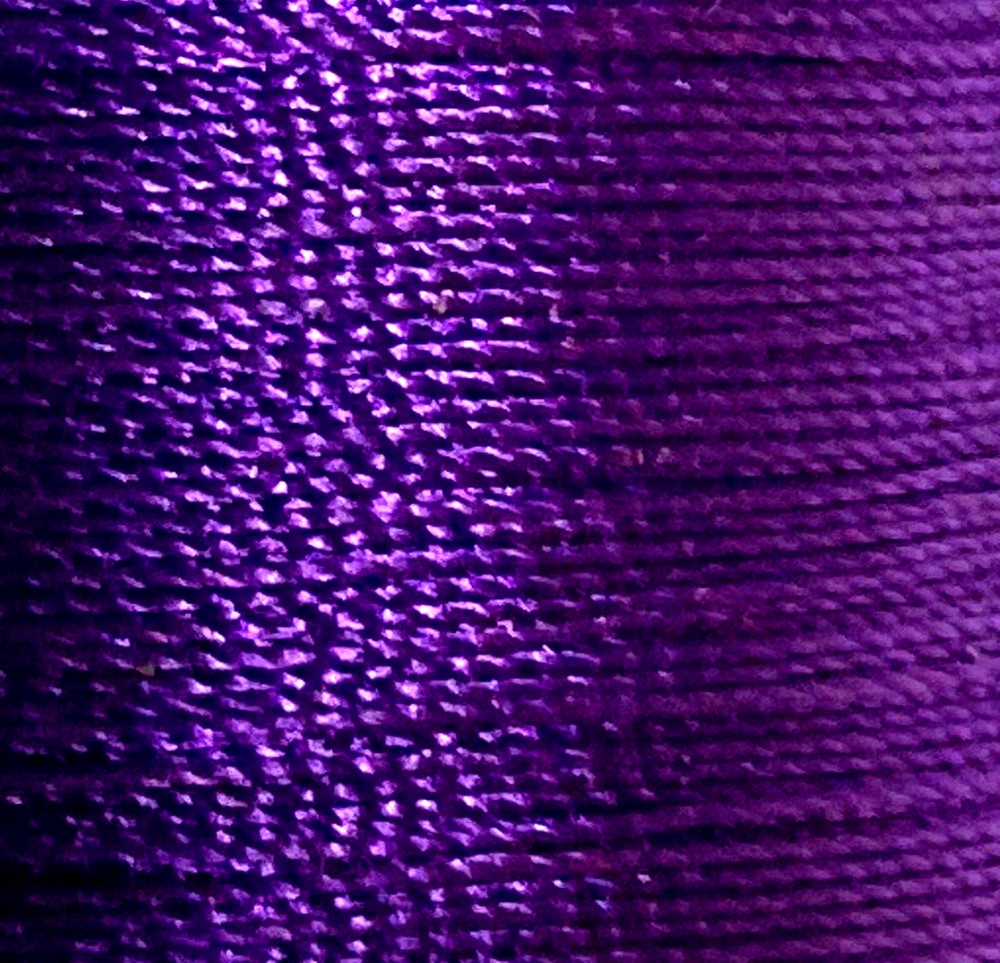 Gudebrod Nylon Thread Type D Purple 100-Yard Spool