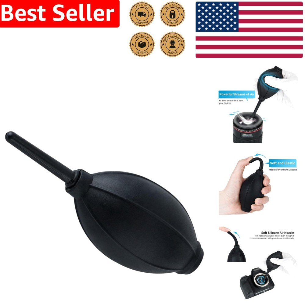 Multipurpose Soft Tip Air Blower for Cameras, Keyboards, and Musical Instruments