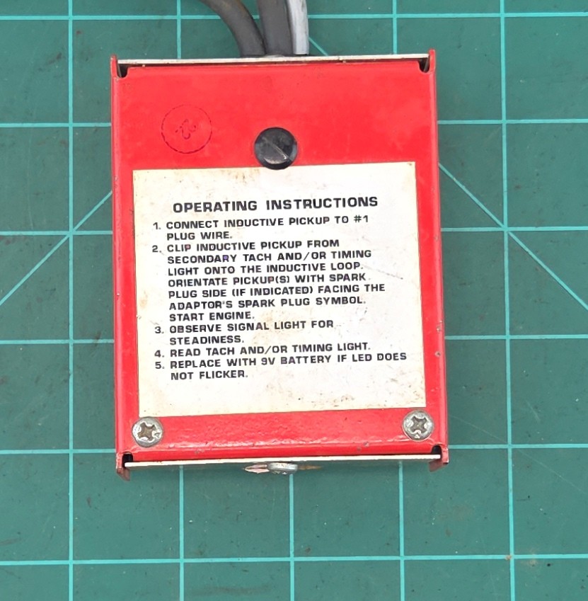 Snap On Tools MT255 Distributorless Ignition Adapter for Tach / Timing Light