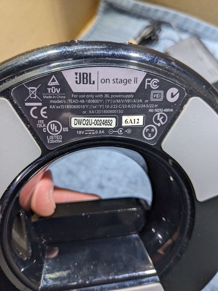JBL On Stage II iPod Speaker Dock W/ Power