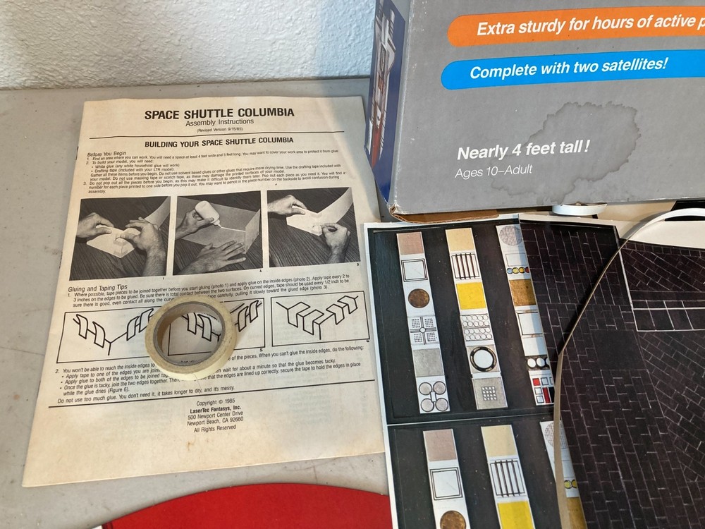 LTR Giant Size Replica Space Shuttle Columbia 1985
