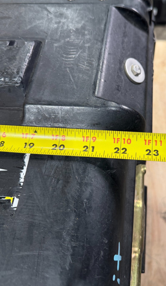 ECS Server 8U Rack Rackmount 19" X 24" Frame Waterproof Black Storage Case