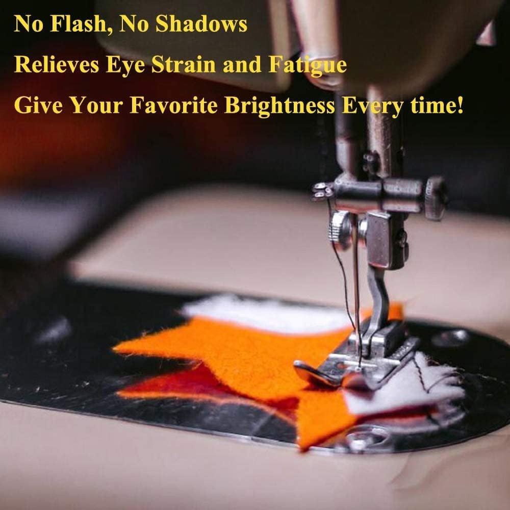 CUQI USB Sewing Machine Light Strip, 5V 30CM LED Sewing Light Strip with Touch D
