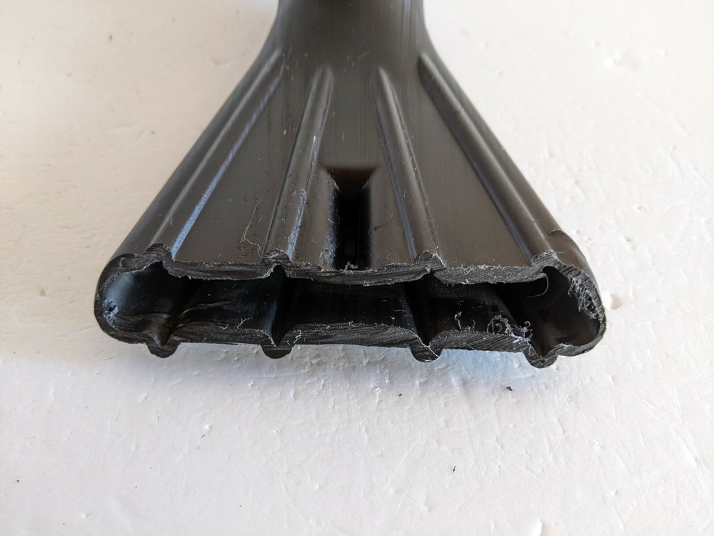 Mr. Nozzle 2 In. Black Plastic Claw Style Vacuum Nozzle