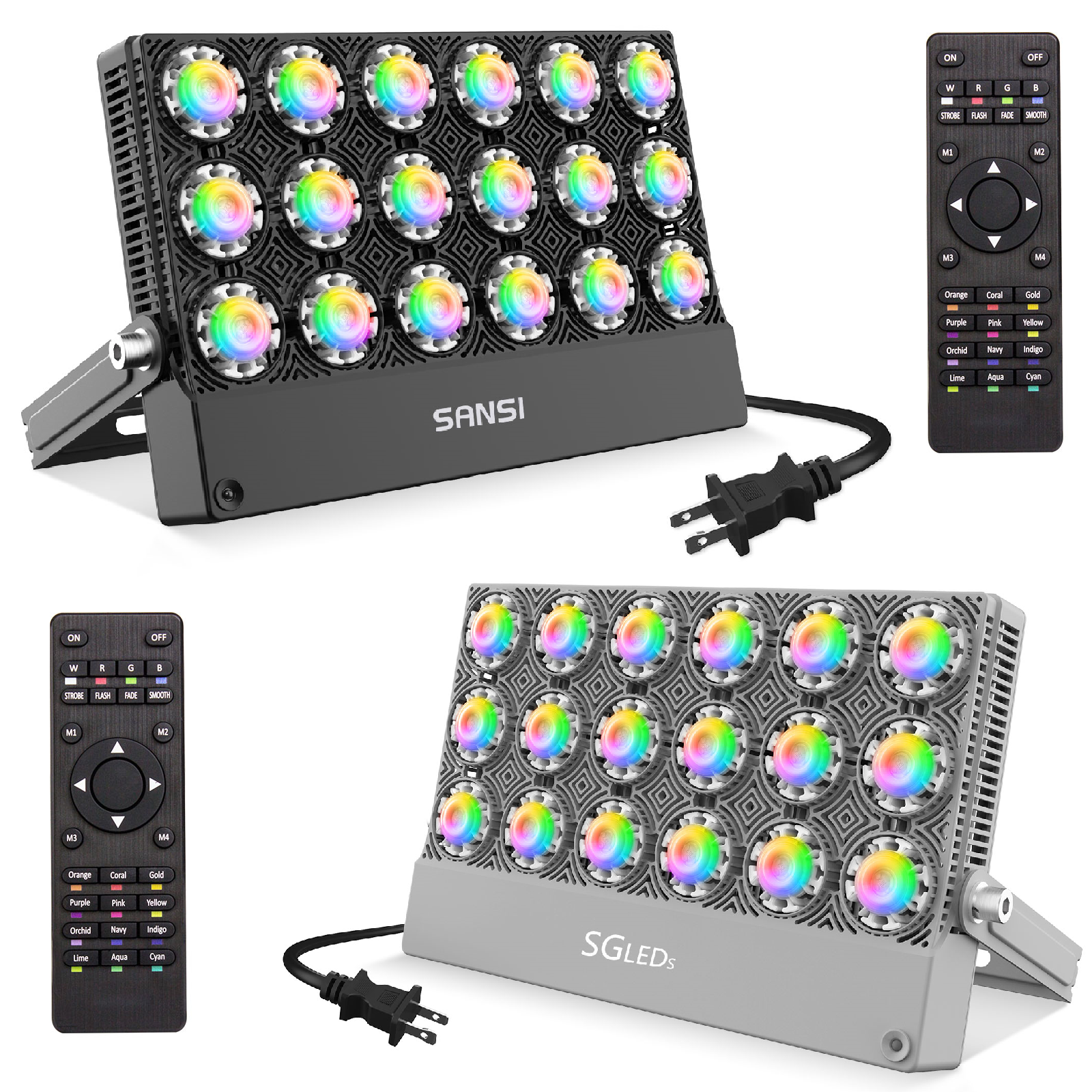 RGBW LED Flood Light Outdoor Party Celebration Spot Light Garden Yard Decoration