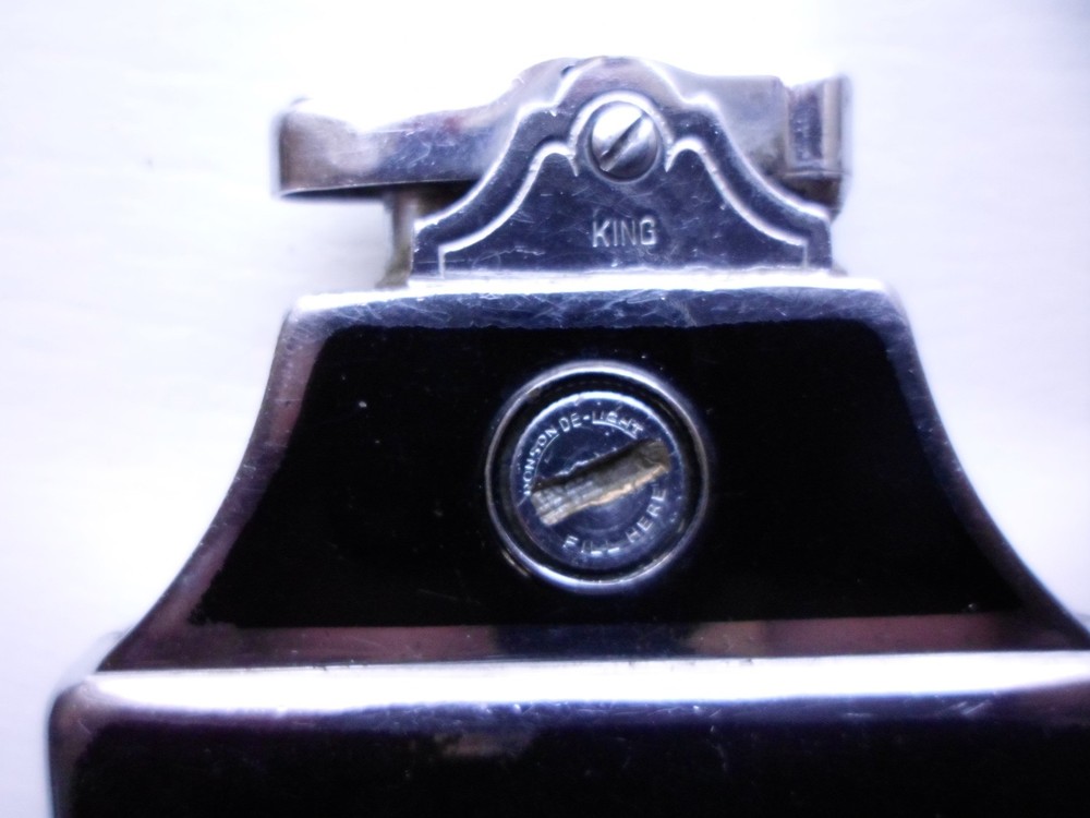 vintage RONSON cigarette Master Case & Lighter combo