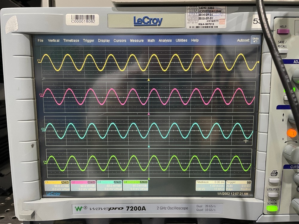 LeCroy WavePro 7200A 2GHz Oscilloscope 4-ch, J-Lite