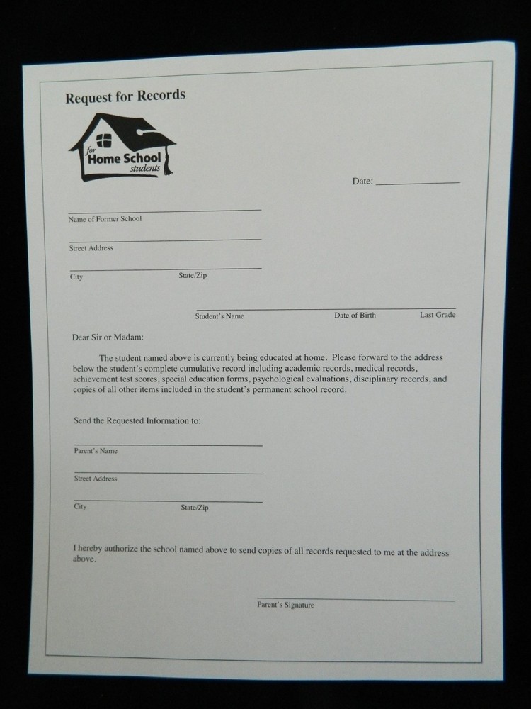 Home School Record Keeping Kit, Elementary Report Cards & Transcript Folder K-12