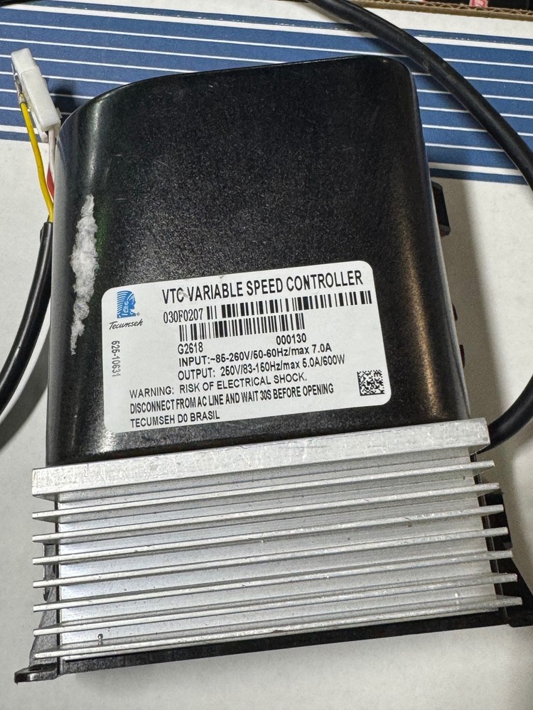 Tecumseh VTC Variable Speed Controller 030F0207 85-260V 600W Compressor