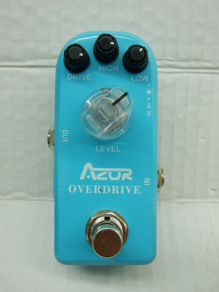 AZOR AP-308 OVERDRIVE MINI GUITAR EFFECTS PEDAL