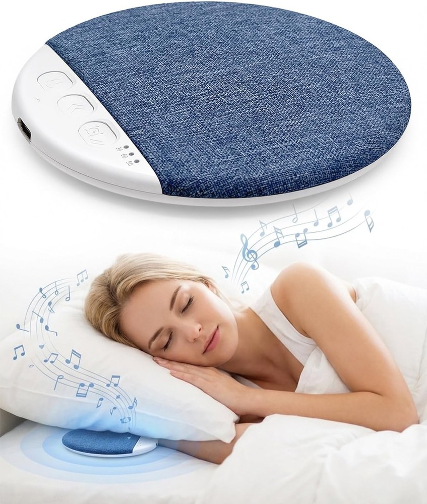 Under Pillow Speaker For Sleeping Bone Conduction Speaker With White Noise Timer