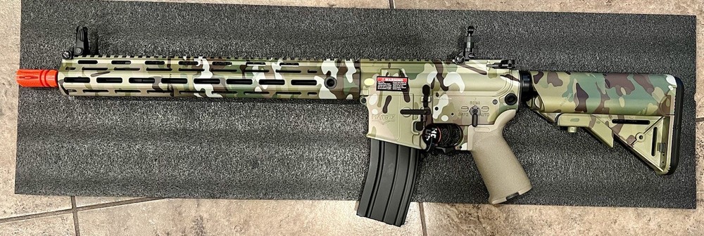Matrix Custom Full Metal M4 RIS Airsoft AEG (Multicam) - New