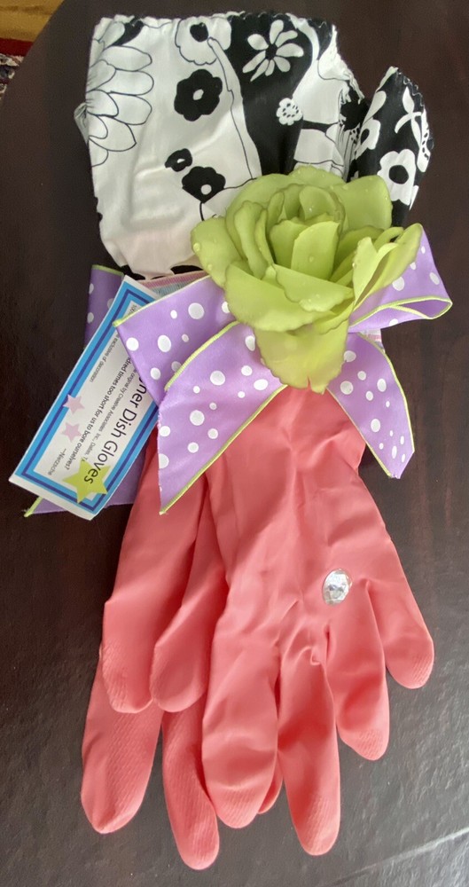 Designer Kitchen Work Dish Gloves