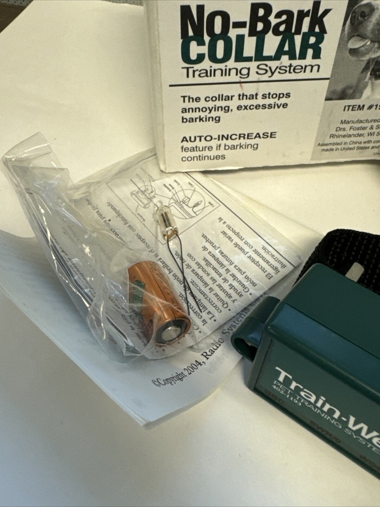 No-Bark Collar Training System by Train Well