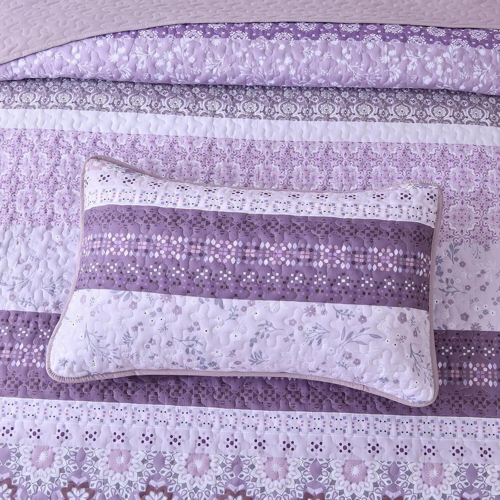 BohemianStyle King SizeComforter Set,Lightweight MicrofiberComforter BeddingSet