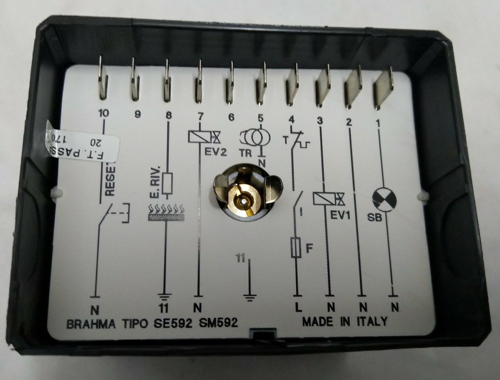 Brahma Burner Controller SM 592 N/S Voltage: 230V