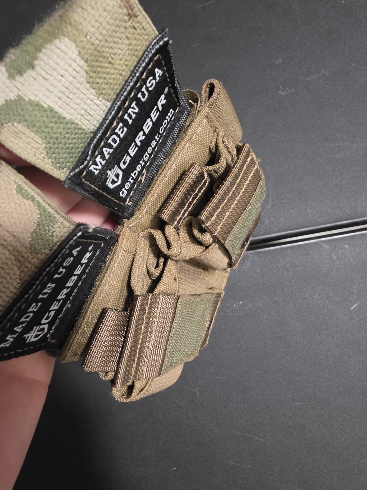 LOT Army MOLLE UCP woodland pouches assault pack protective undergarment gloves