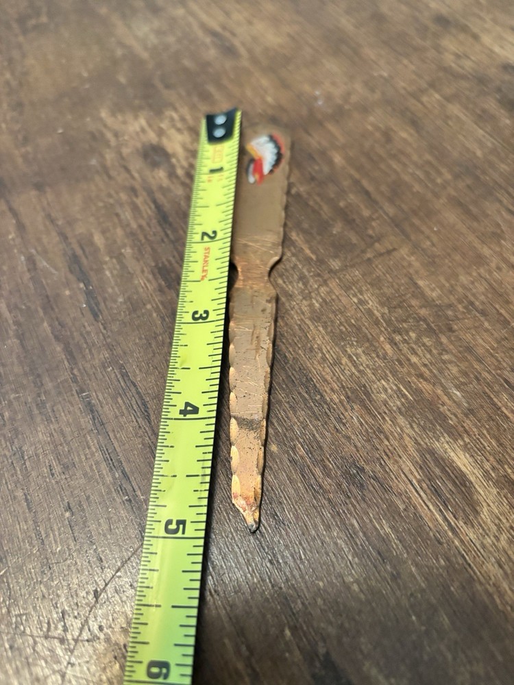 Copper Cherokee Letter Opener