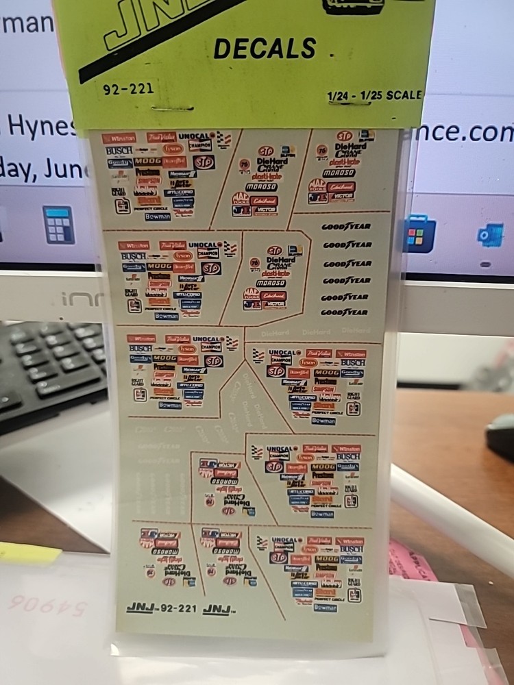 JNJ DECALS #92-221 GROUP CONTINGENCIES