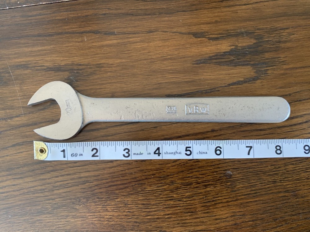 Vintage JBW 20mm Open Ended Spanner