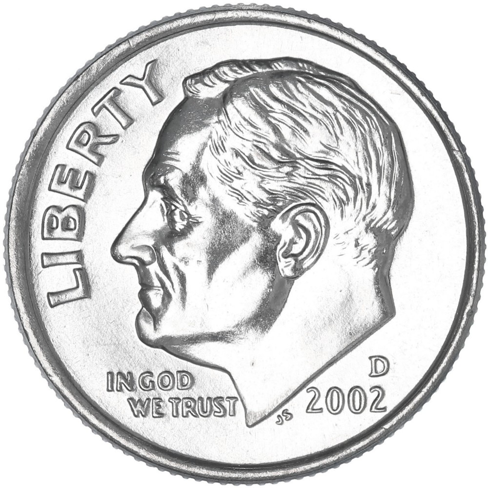 2002 D Roosevelt Dime BU US Coin