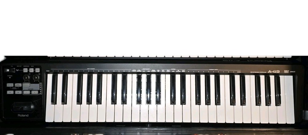 Roland A49BK 49 Key USB MIDI Controller - Black