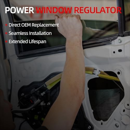 Front Left Driver Side Power Window Regulator with Front Left (Driver Side)