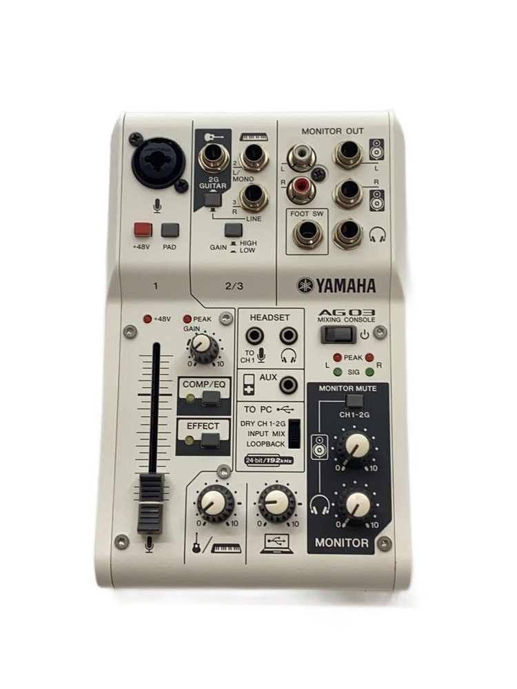 YAMAHA AG03 MIXER Used