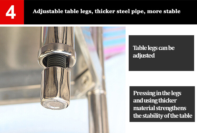 Stainless Steel Equipment Table with Undershelf 24"x48" Heavy Duty 1500401