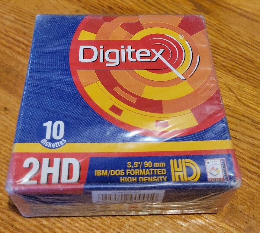 Digitex 2HD 3.5 inch Floppy Discs - 10 Pack