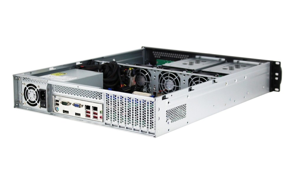 2U Computer Case 4 Bay Server Chasis ATX Computer Case Empty server chassis