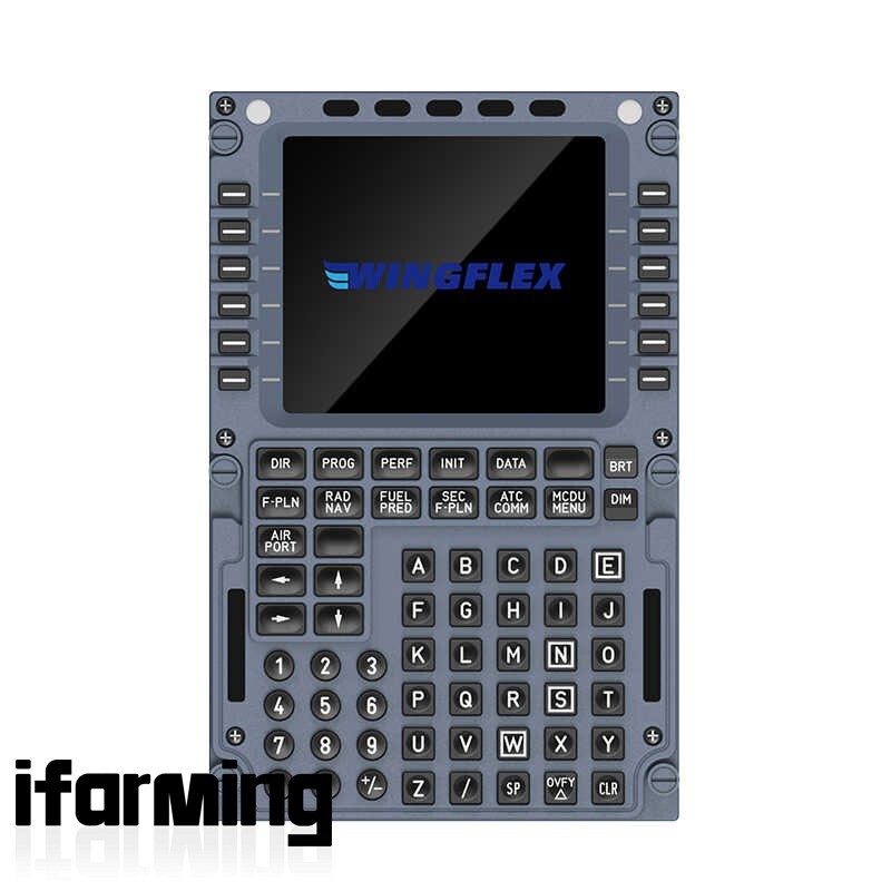 A320 MCDU Flight Simulator Features Full-Scale Simulation for MSFS Fenix A319