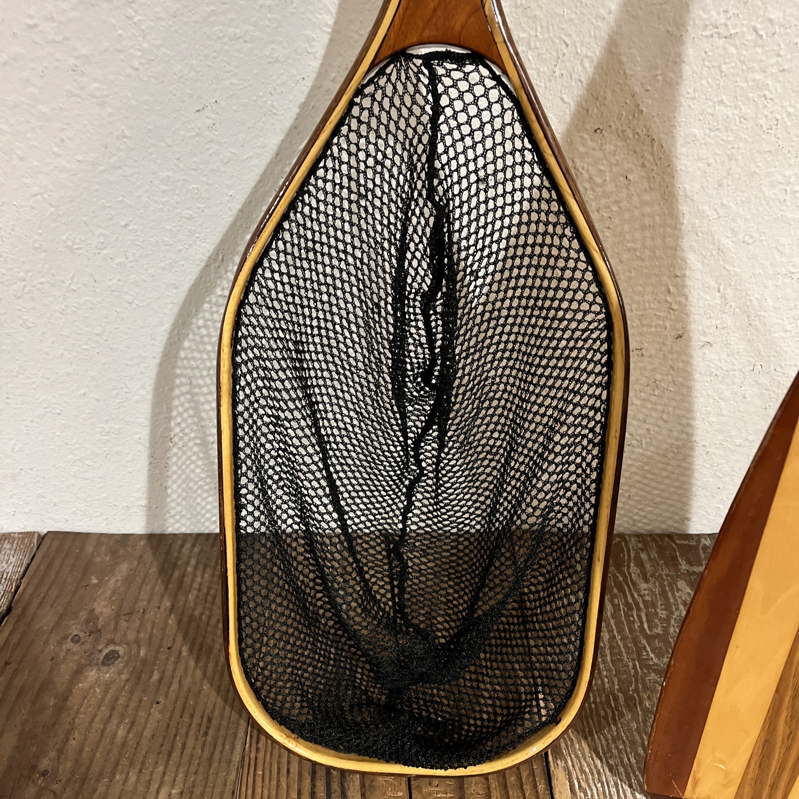 BENDING BRANCHES CRUISER 48” BENT CANOE PADDLE ROCKGARD TIP & ORVIS FISHING NET