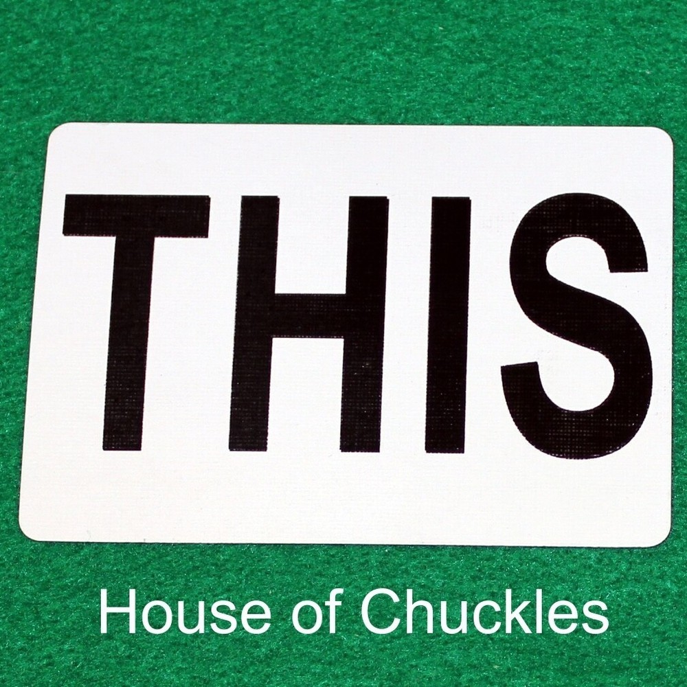 THIS, Bicycle Printed Gaff Card, Blue