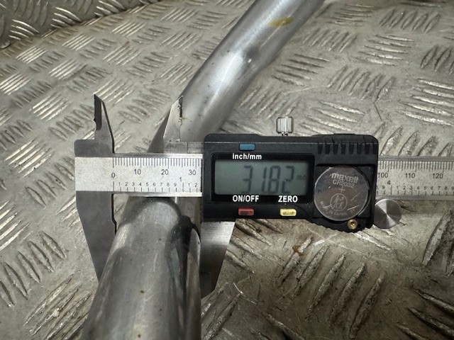 MOTORCYCLE exhaust header pipe
