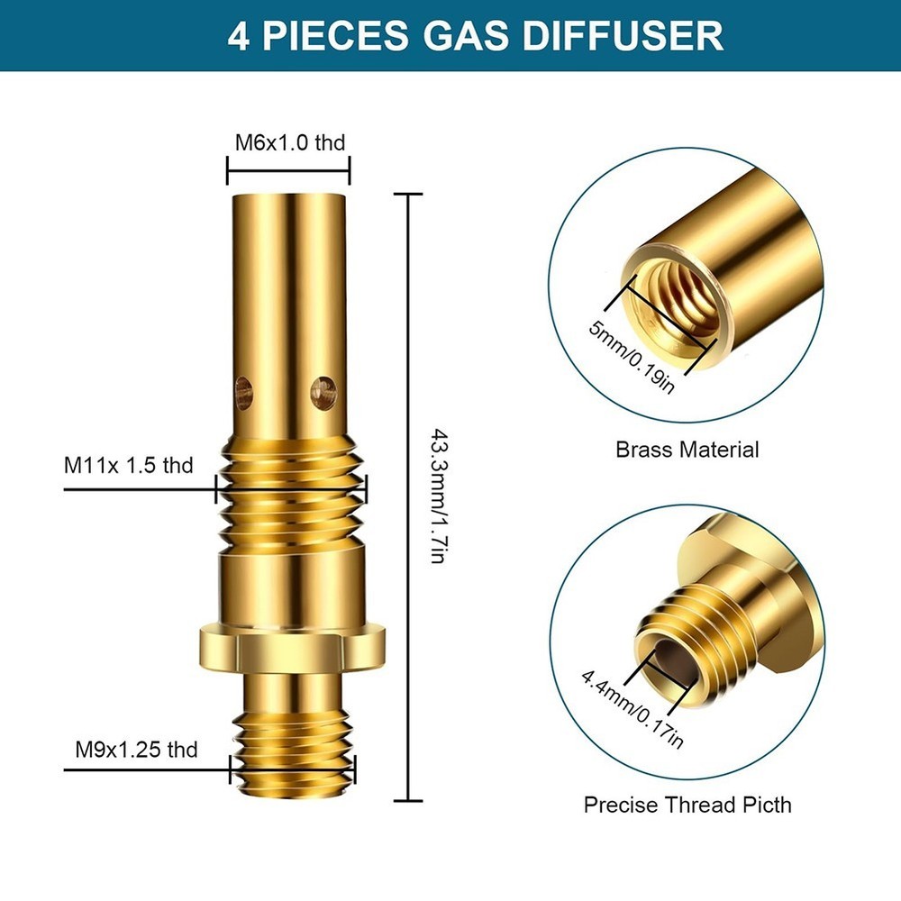 Welding Essential Tools Pack of 50PCS Featuring High Performance Parts