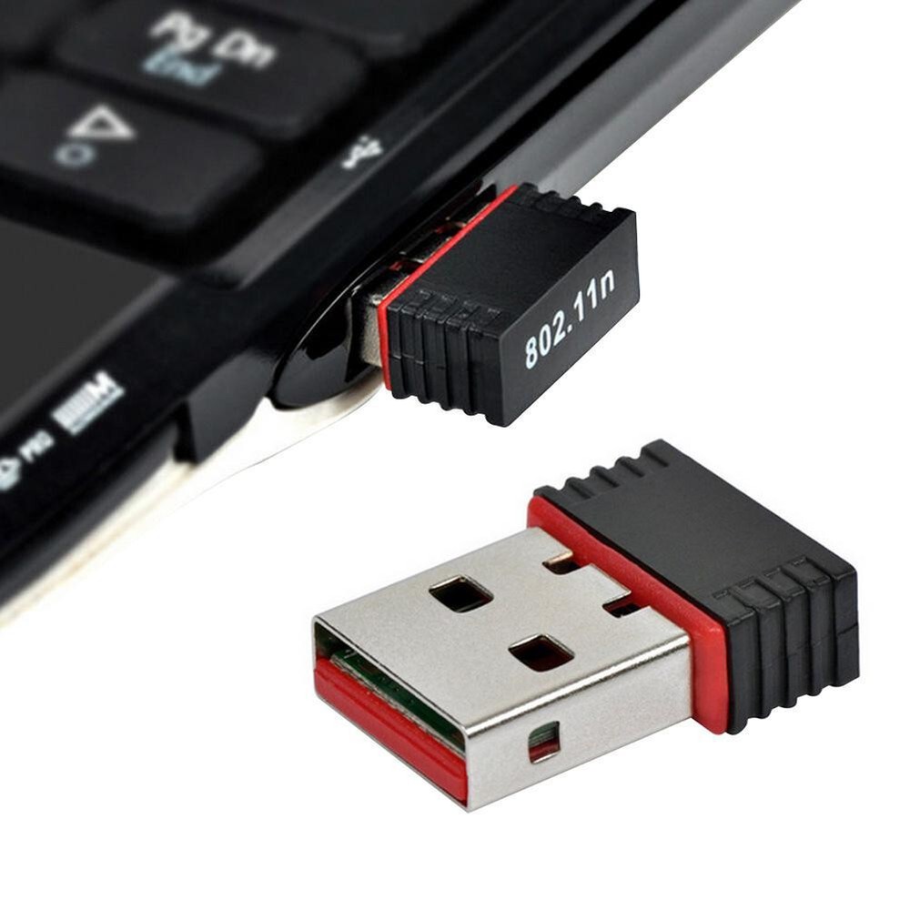 Ultra-Nano USB 2.0 Wireless Adapter (Windows/Linux/Raspberry Pi)