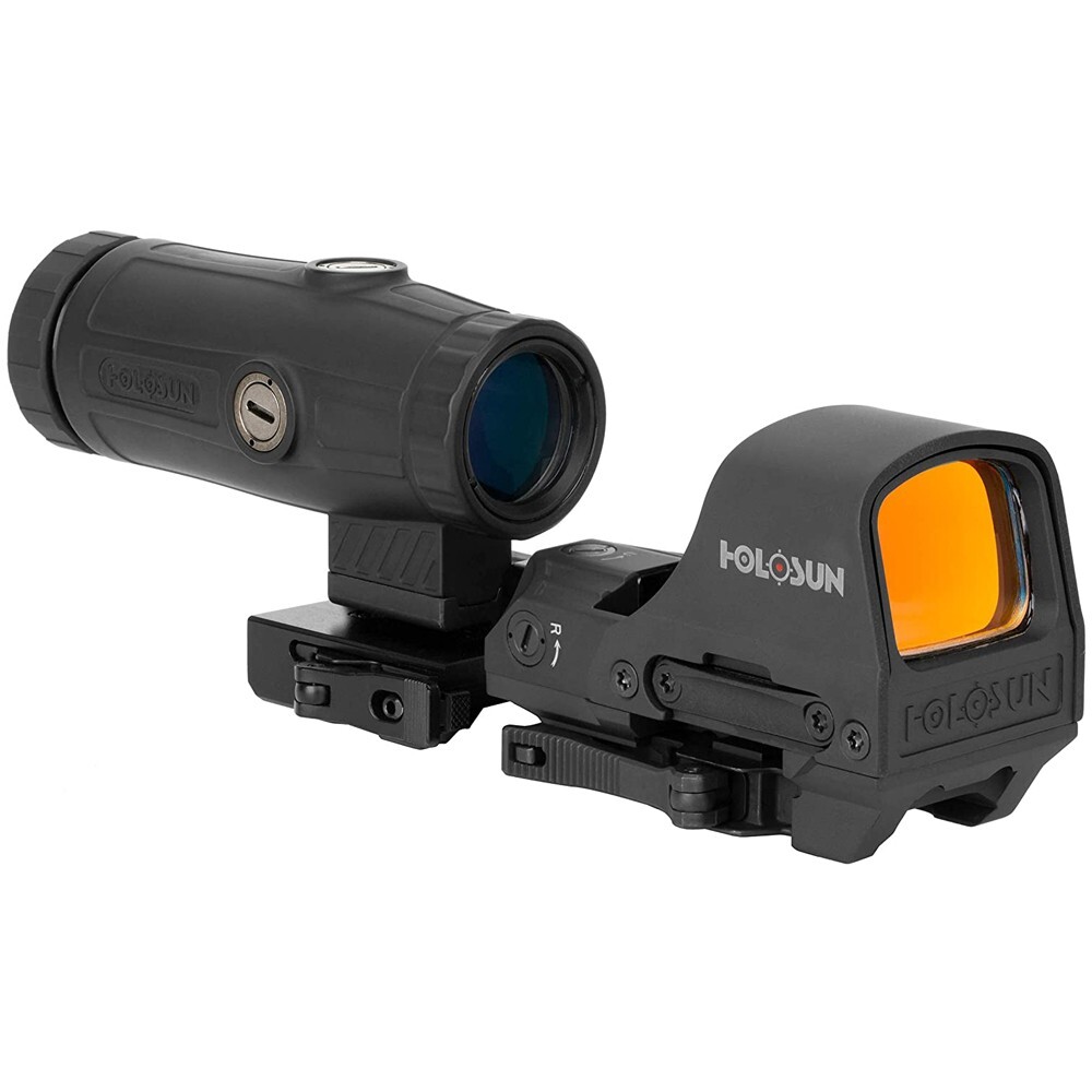 HOLOSUN HS510c Reflex Red Dot Sight + HM3X 3X Magnifier Combo Set