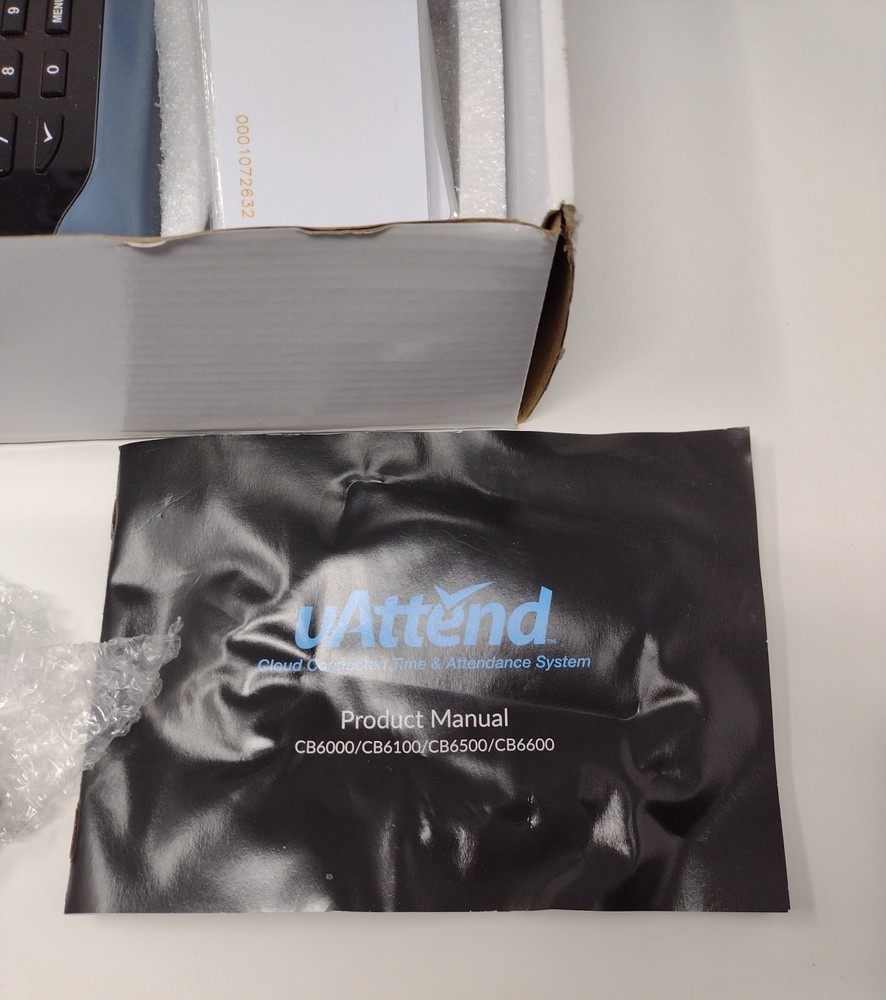 uAttend CB6000 WiFi Biometric Fingerprint Time Clock