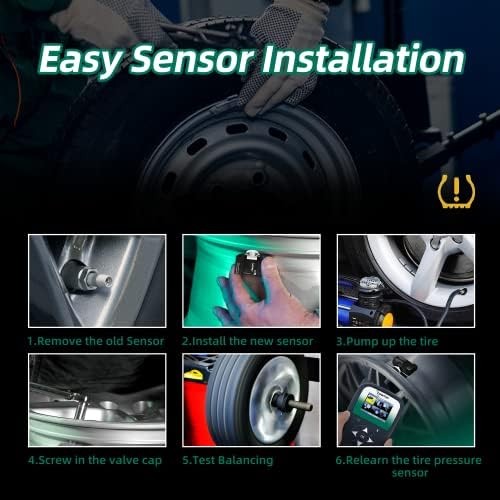 4 Pack Tire Pressure Sensors GM