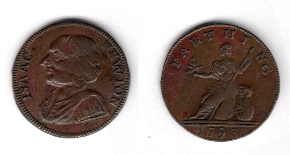 Newton Farthing  1793.    DY17296