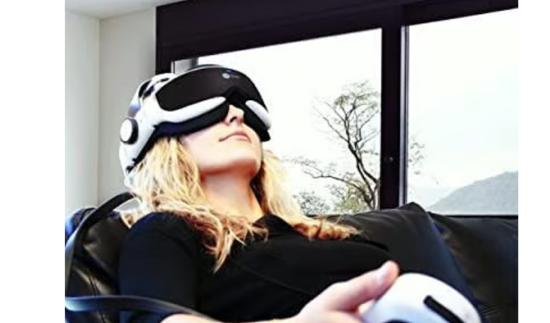 Pure Therapy Head and Eye Massager with compression