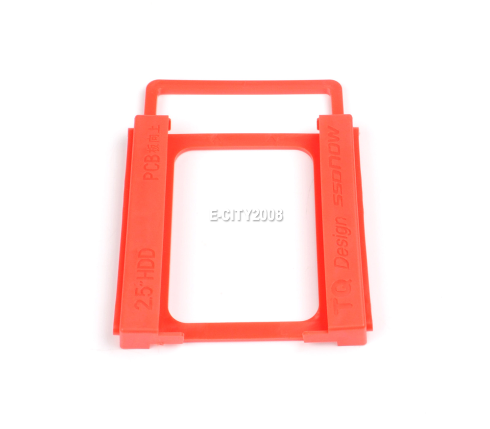 100Pcs 2.5" to 3.5" Adapter Bracket SSD HDD Notebook Mounting Tray Caddy Bay