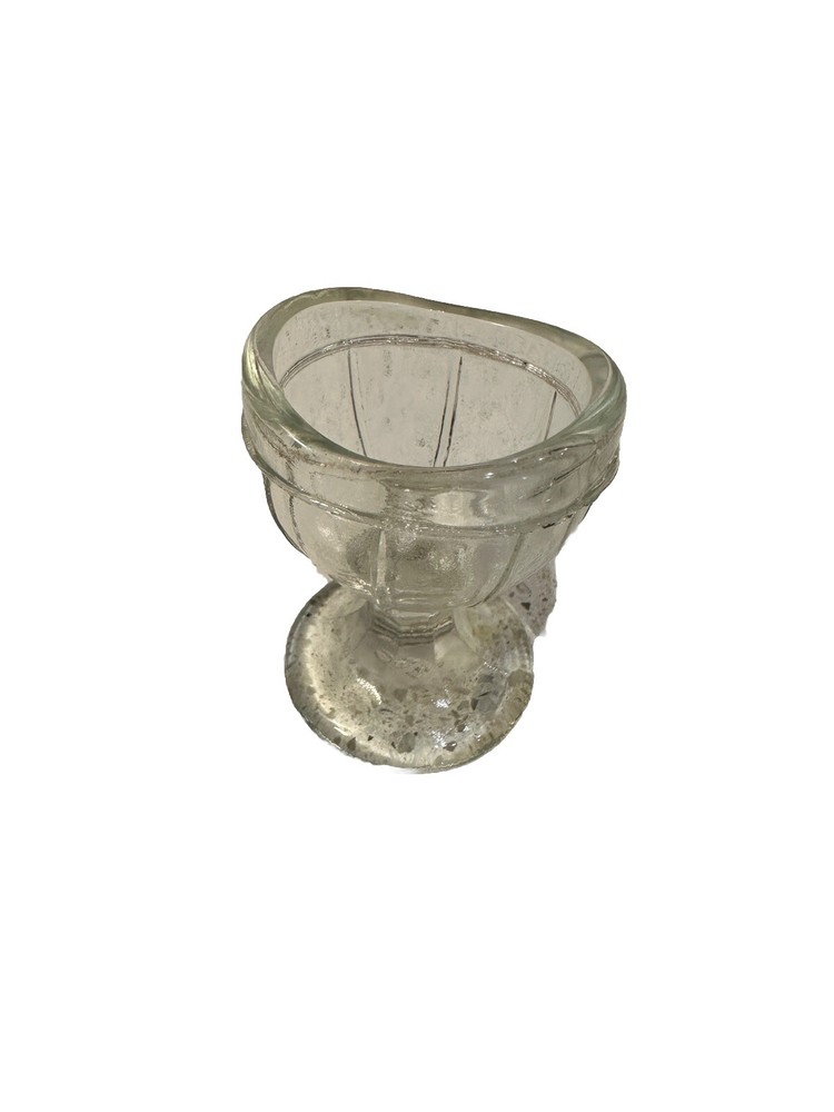 Vintage Clear Glass Eyewash Cup